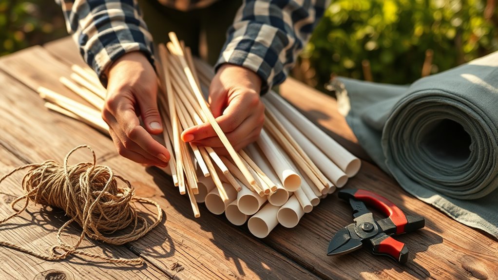 gather materials and tools