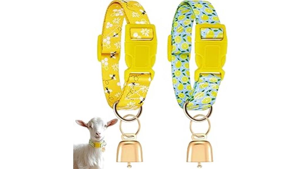 goat collars with bells