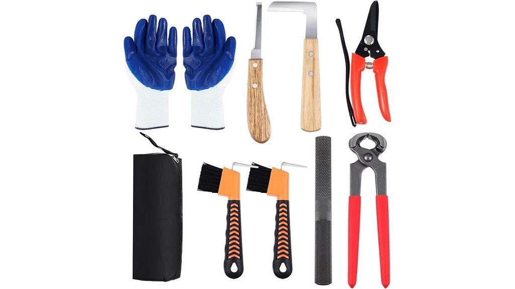 goat hoof trimming kit