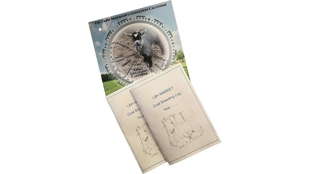 goat pregnancy tracking wheel