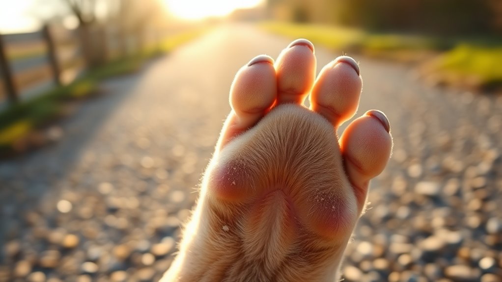 gradual gravel surface adaptation