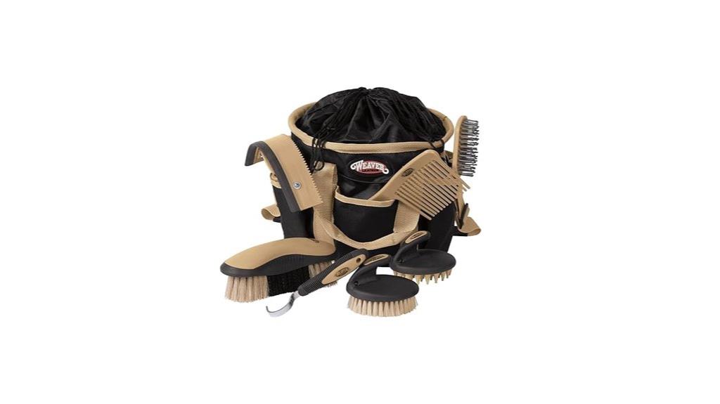 grooming kit black beige