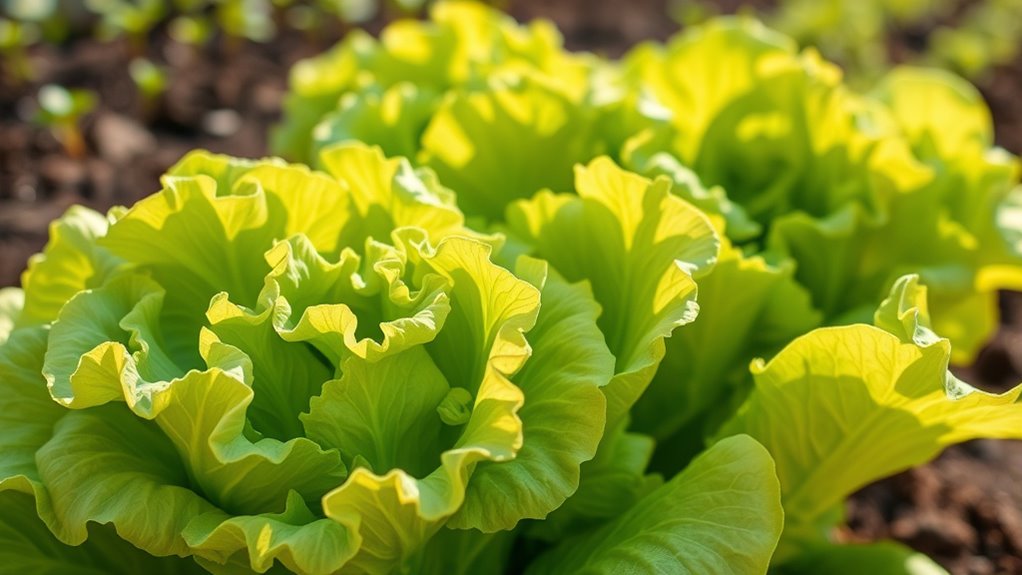 healthy heat tolerant lettuce cultivation