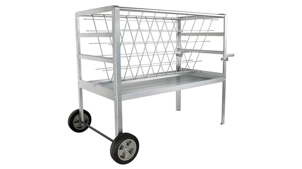 heavy duty galvanized livestock feeder