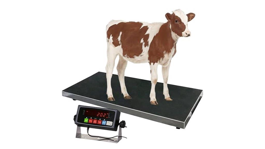 heavy duty livestock pet scale