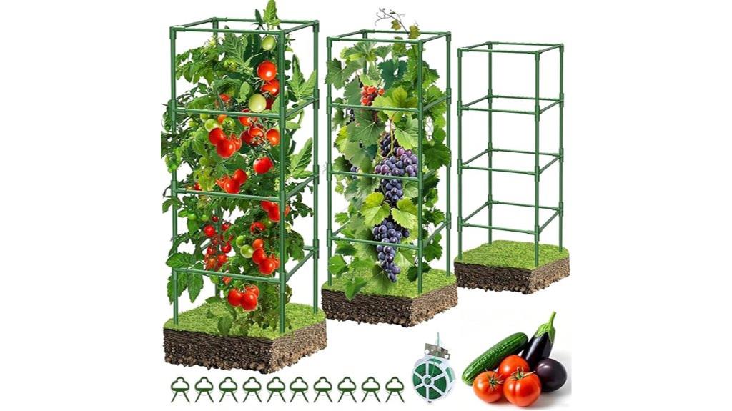 heavy duty square tomato cages
