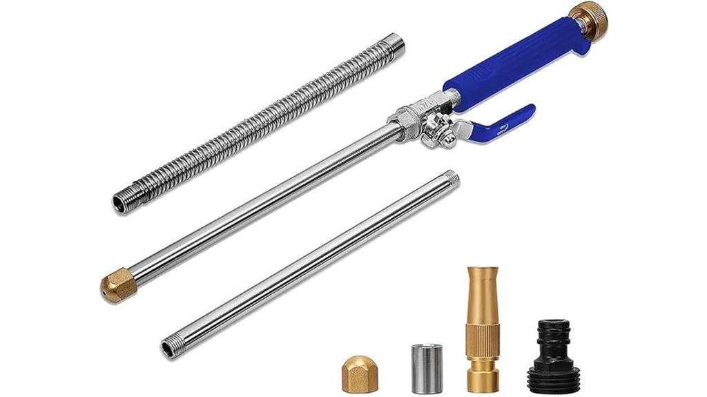 high pressure water cleaning wand
