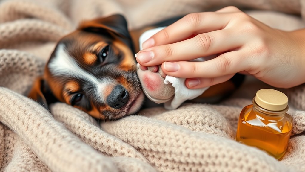 home remedies for puppy swelling