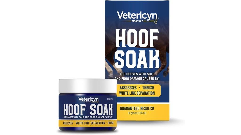 hoof soaking antimicrobial solution