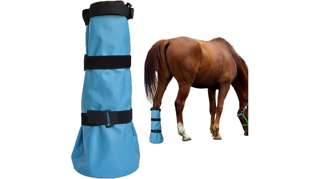 horse hoof soaking boots