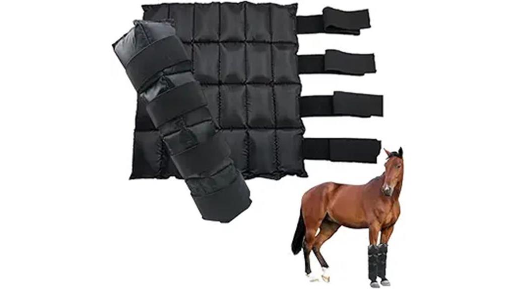 horse ice boots pair