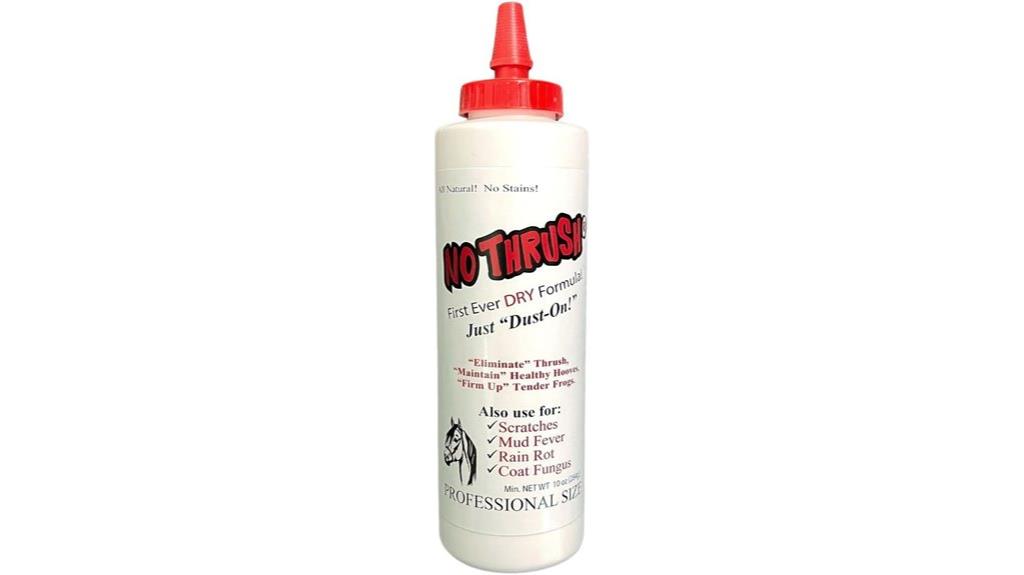 horse thrush dry powder