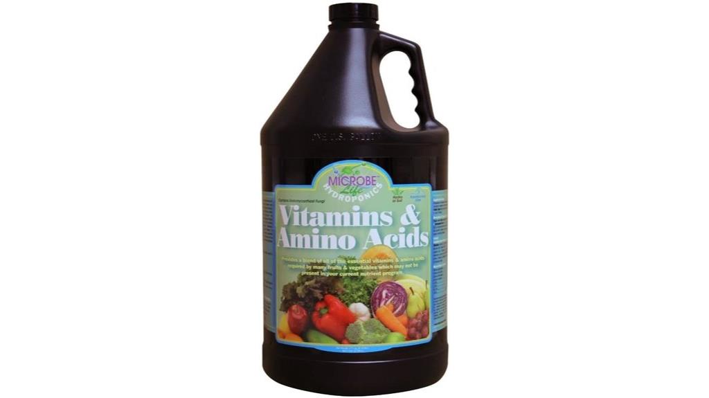 hydroponic vitamins and amino acids