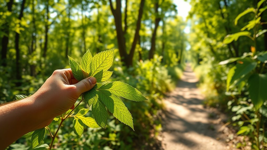 identify toxic plants carefully