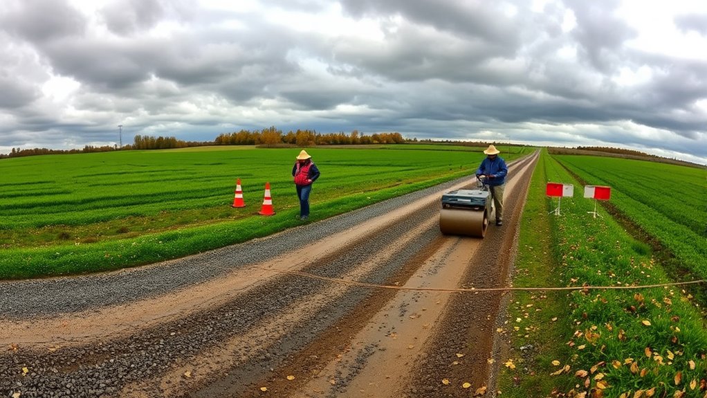 inspect signage drainage repairs