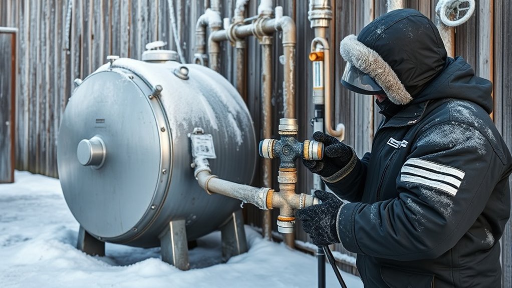 keep tank full winter