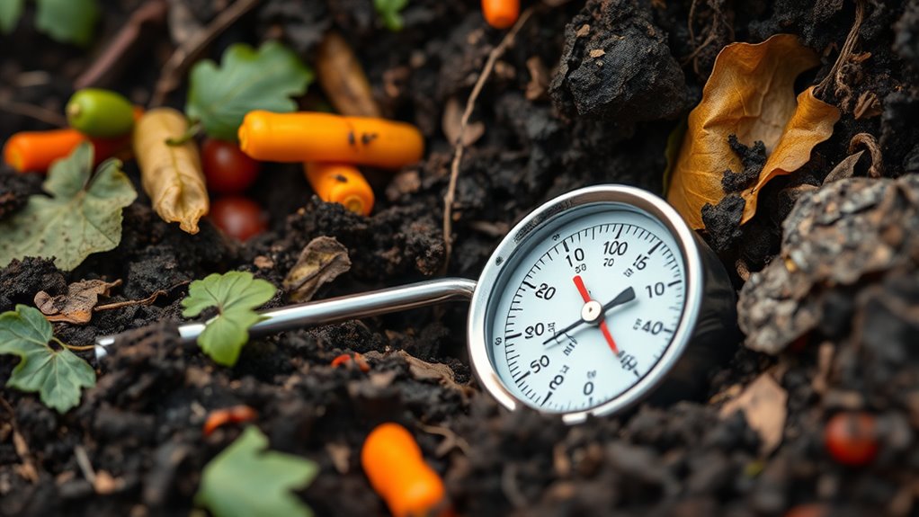 key features for compost thermometers