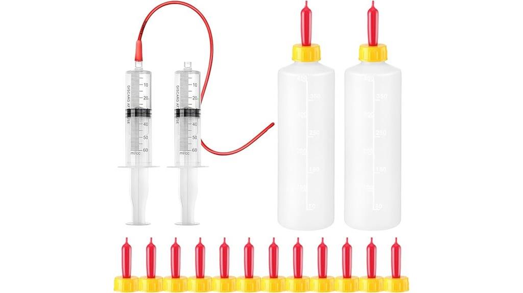 lamb and goat bottle set