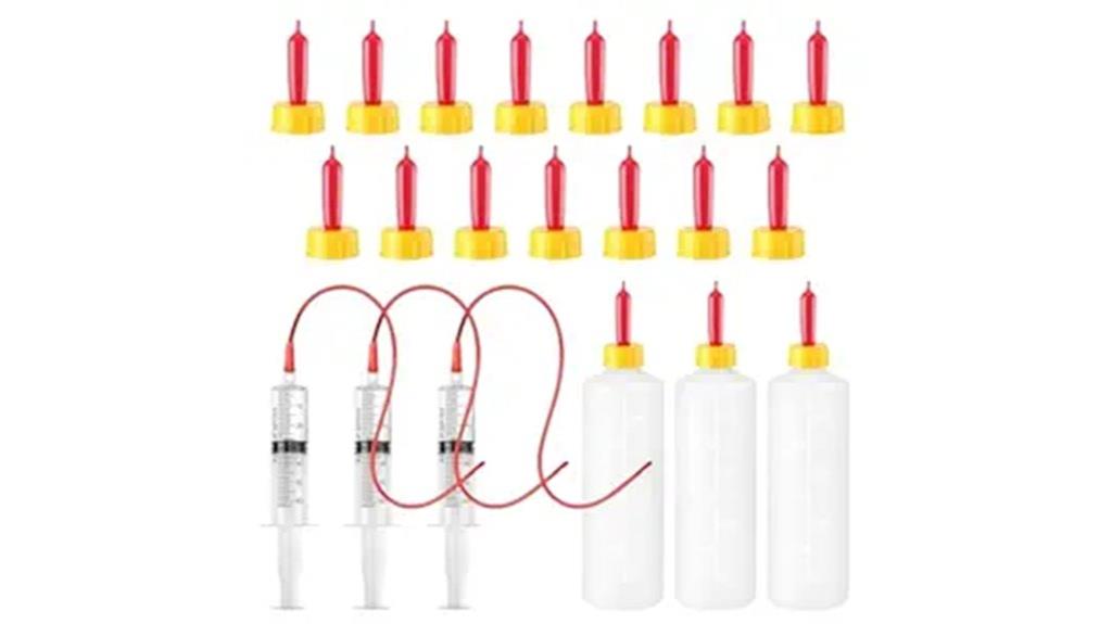 lamb and goat feeding set