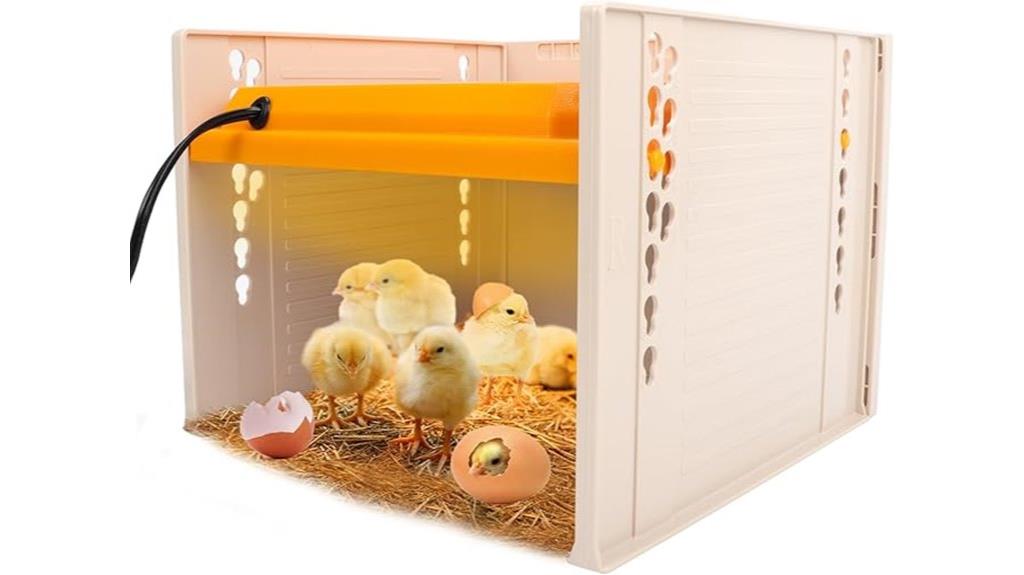 large adjustable chicken brooder