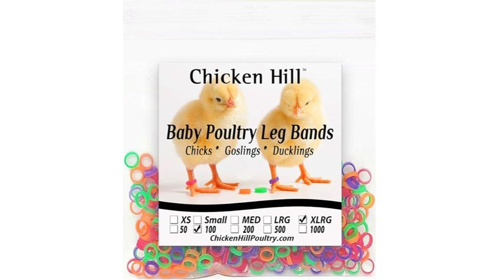 large baby chick bands