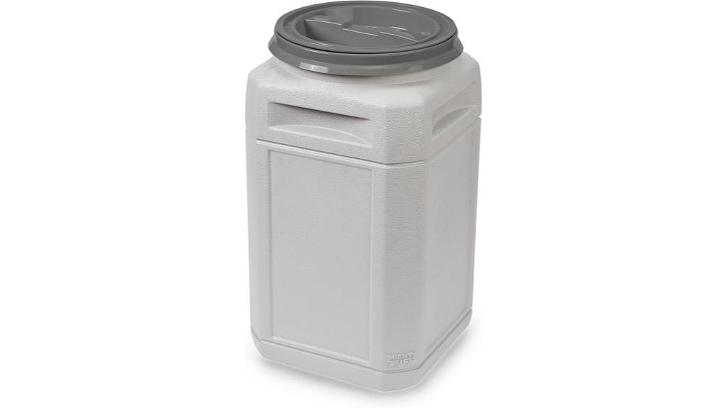 large bpa free dog food container
