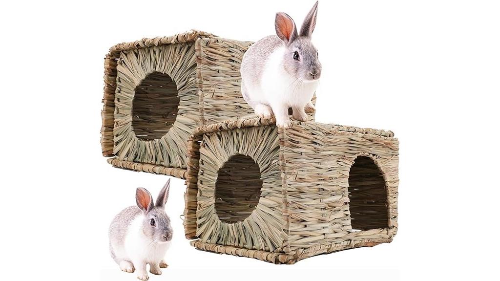 large foldable bunny hut