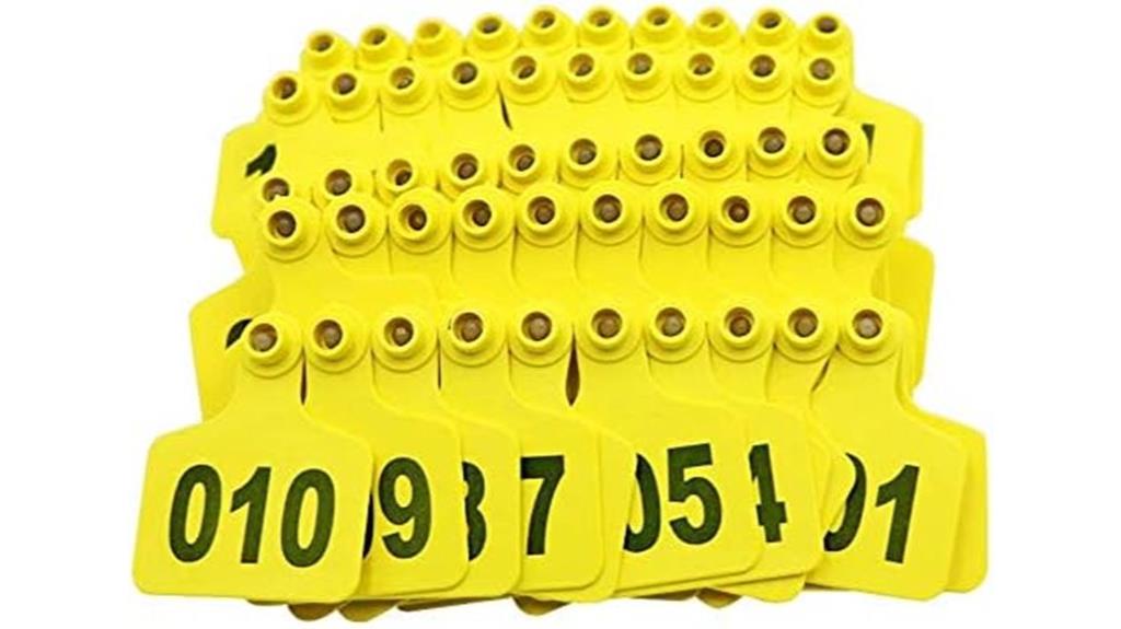 large plastic livestock ear tag