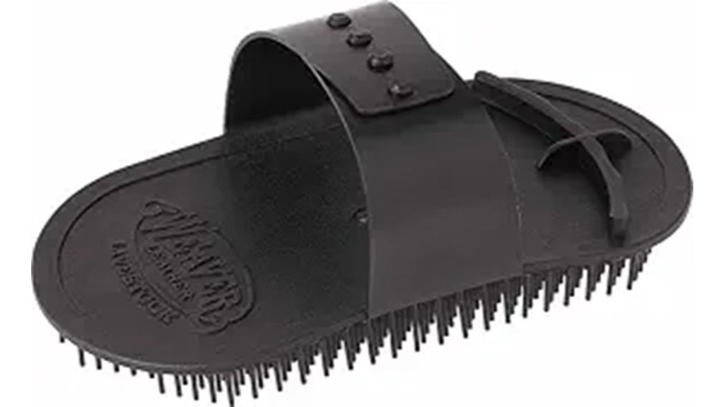 leather massage brush design