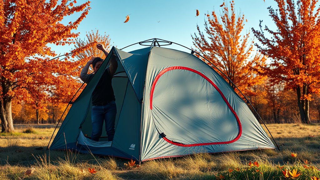 lightweight easy setup shelter