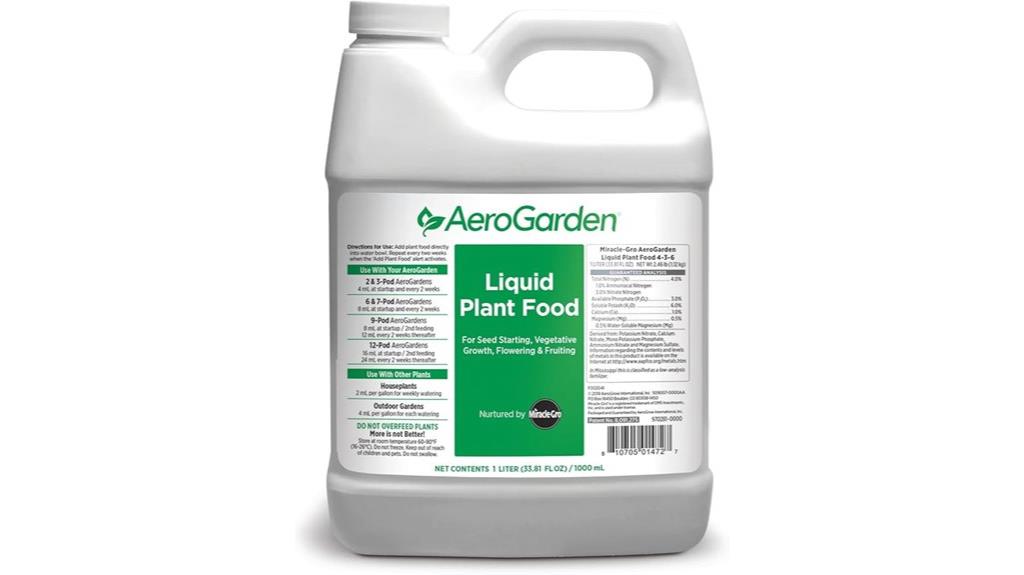 liquid fertilizer for aeroponics