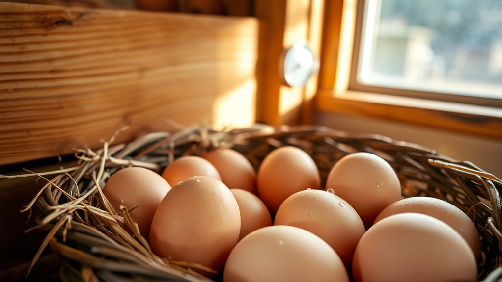 maintain optimal egg temperature