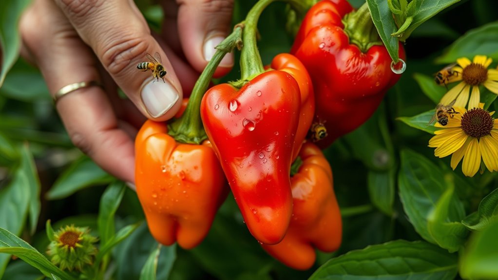 managing pepper cross pollination risks