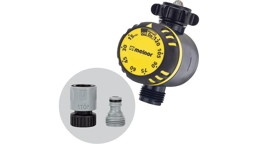 melnor mechanical timer black
