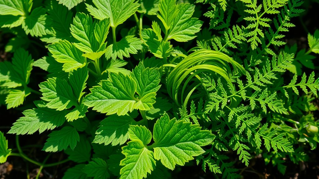 mid summer wild green abundance