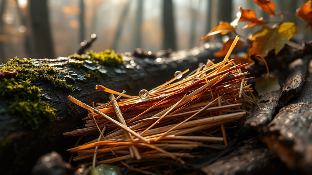 moisture resistant fire starting supplies