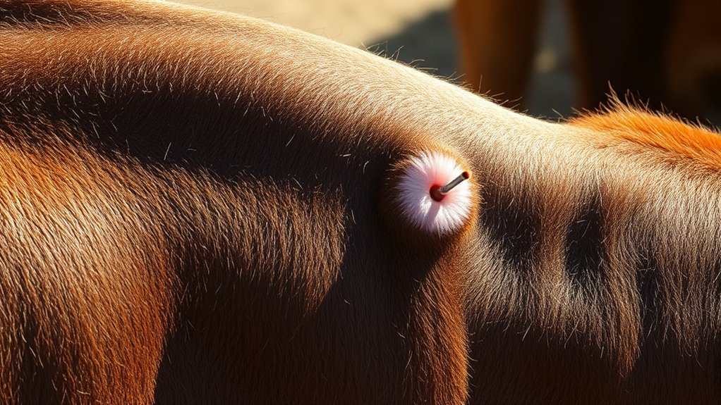 monitor cattle vaccine response