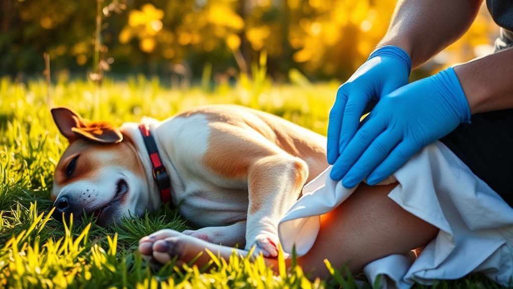monitor dog s post bite symptoms