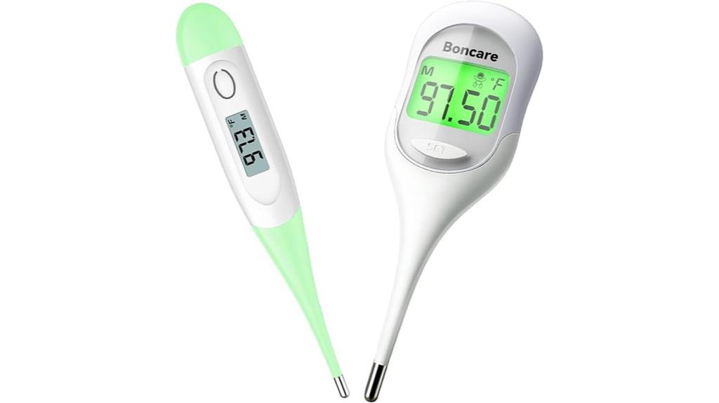 multiple basal thermometers bundle
