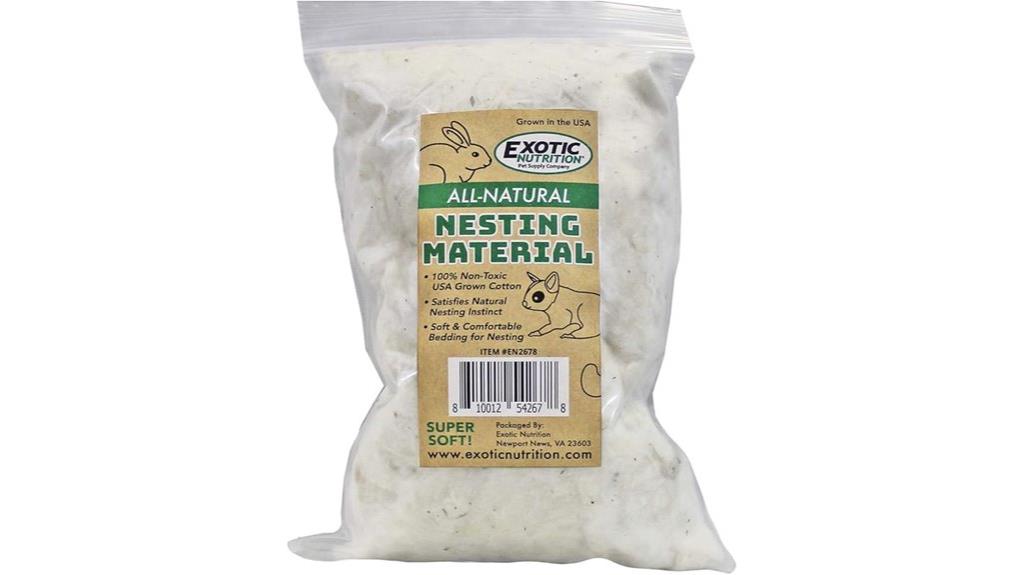 natural cotton bedding material