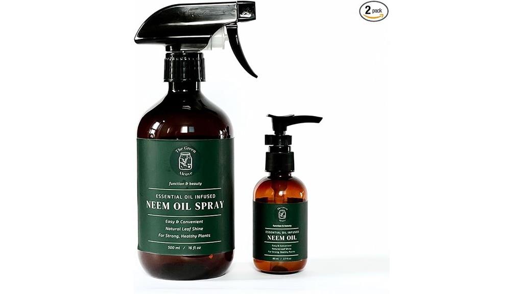 neem oil concentrate bottle