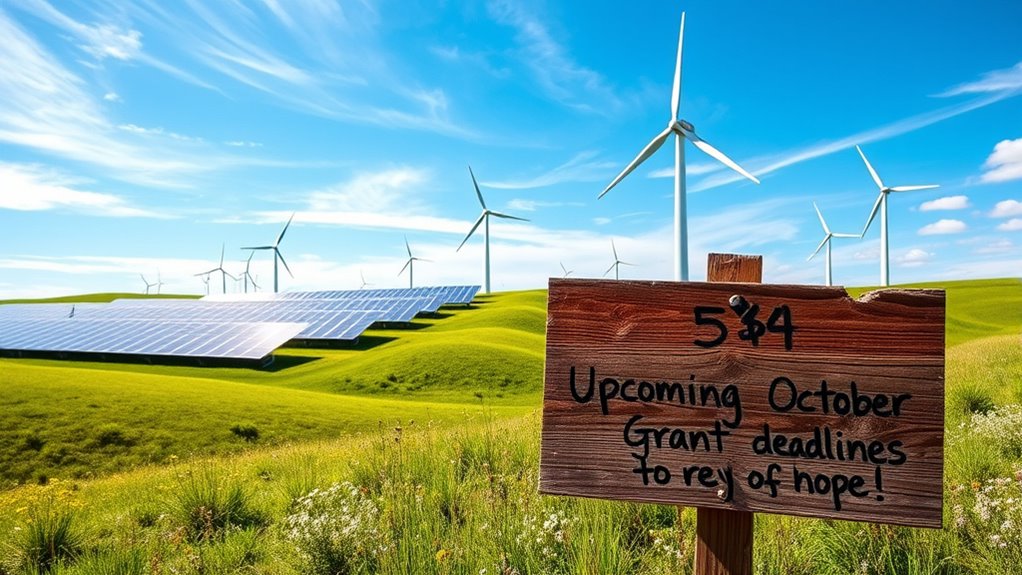 october renewable grants deadlines