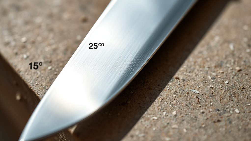 optimal knife sharpening angles