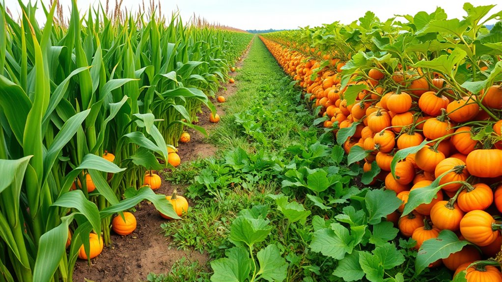 optimal spacing for intercropping