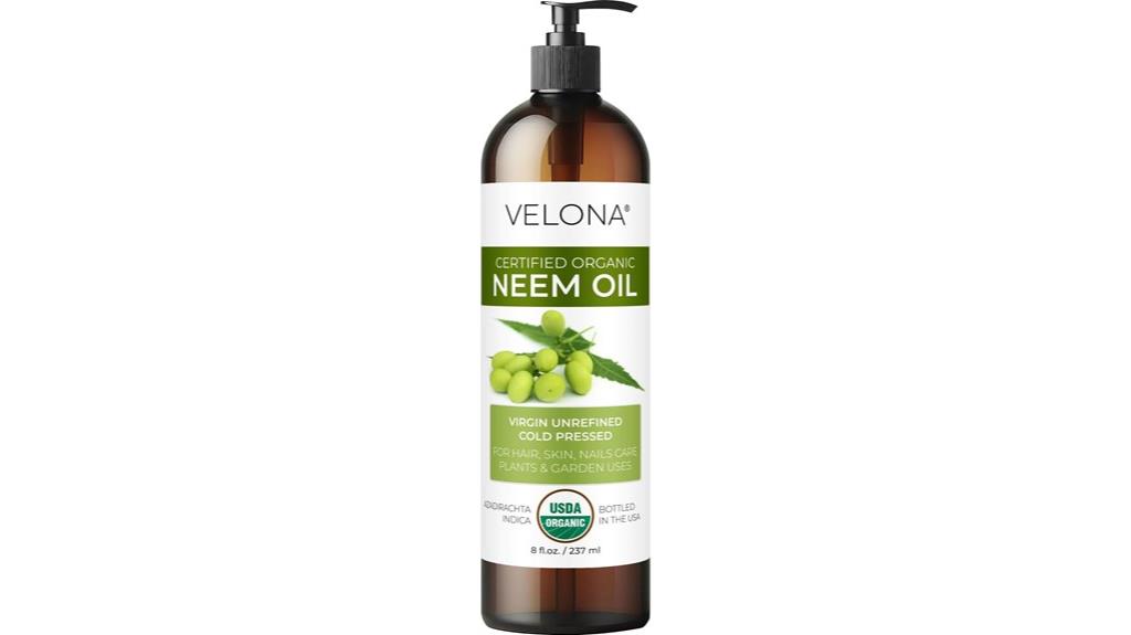 organic neem oil 8 ounces