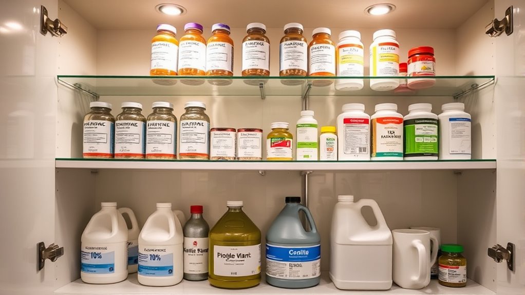 organize medications for accessibility