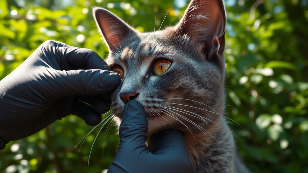 outdoor cat tick emergency