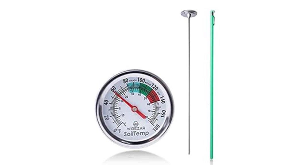 outdoor compost temperature probe