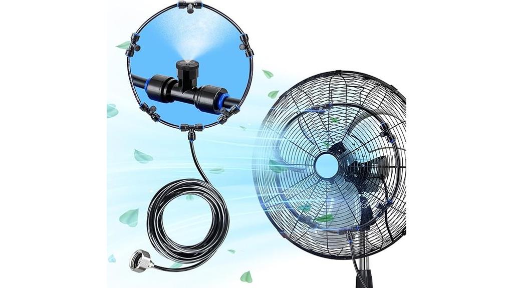 outdoor fan mister kit