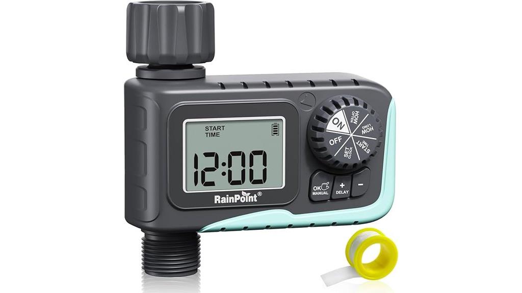 outdoor garden watering timer